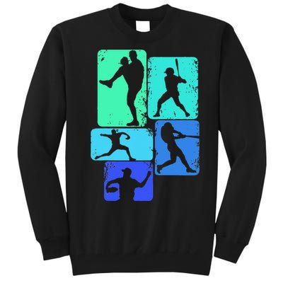 Baseball Batter Tall Sweatshirt