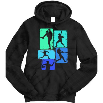 Baseball Batter Tie Dye Hoodie