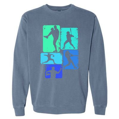 Baseball Batter Garment-Dyed Sweatshirt