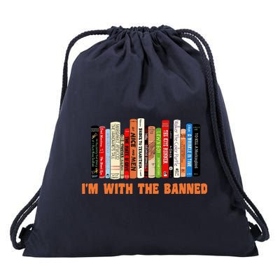 Banned Book Drawstring Bag