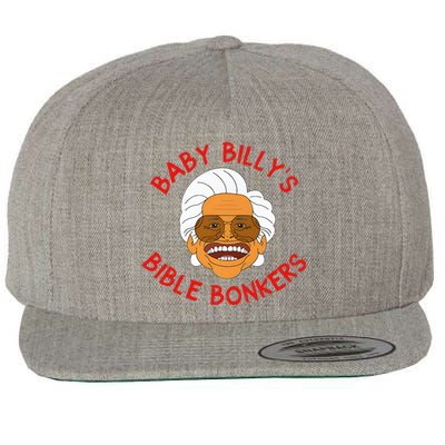 Baby Billys Bible Bonkers Wool Snapback Cap