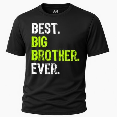 Best Big Brother Ever Nager Older Sibling Gift Cooling Performance Crew T-Shirt