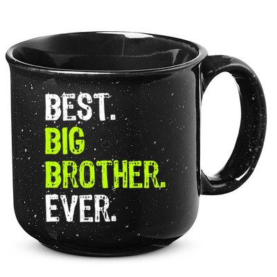 Best Big Brother Ever Nager Older Sibling Gift 15oz Campfire Ceramic Mug