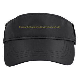 Bleach Blonde Bad Built Butch Body Adult Drive Performance Visor