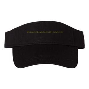 Bleach Blonde Bad Built Butch Body Valucap Bio-Washed Visor