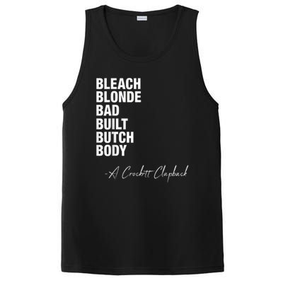 Bleach Blonde Bad Built Butch Body PosiCharge Competitor Tank