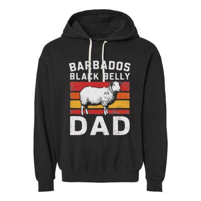 Barbados BlackS Belly Sheeps Vintage Garment-Dyed Fleece Hoodie