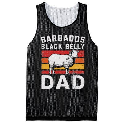 Barbados BlackS Belly Sheeps Vintage Mesh Reversible Basketball Jersey Tank