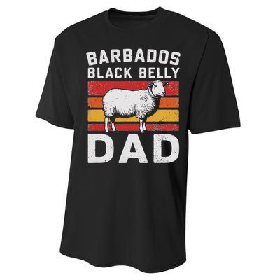 Barbados BlackS Belly Sheeps Vintage Performance Sprint T-Shirt