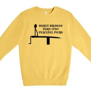 Burnt Bridges Premium Crewneck Sweatshirt