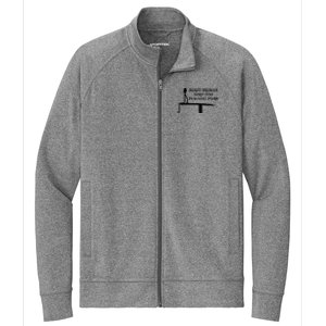 Burnt Bridges Stretch Full-Zip Cadet Jacket