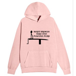 Burnt Bridges Urban Pullover Hoodie