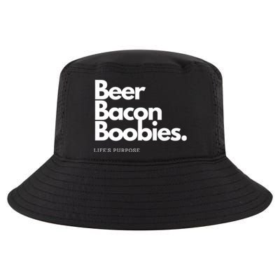 Beer Bacon Boobies Premium Cool Comfort Performance Bucket Hat