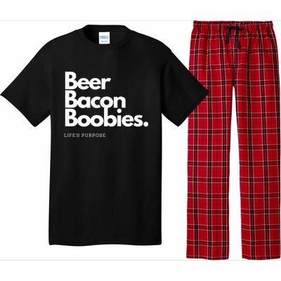 Beer Bacon Boobies Premium Pajama Set