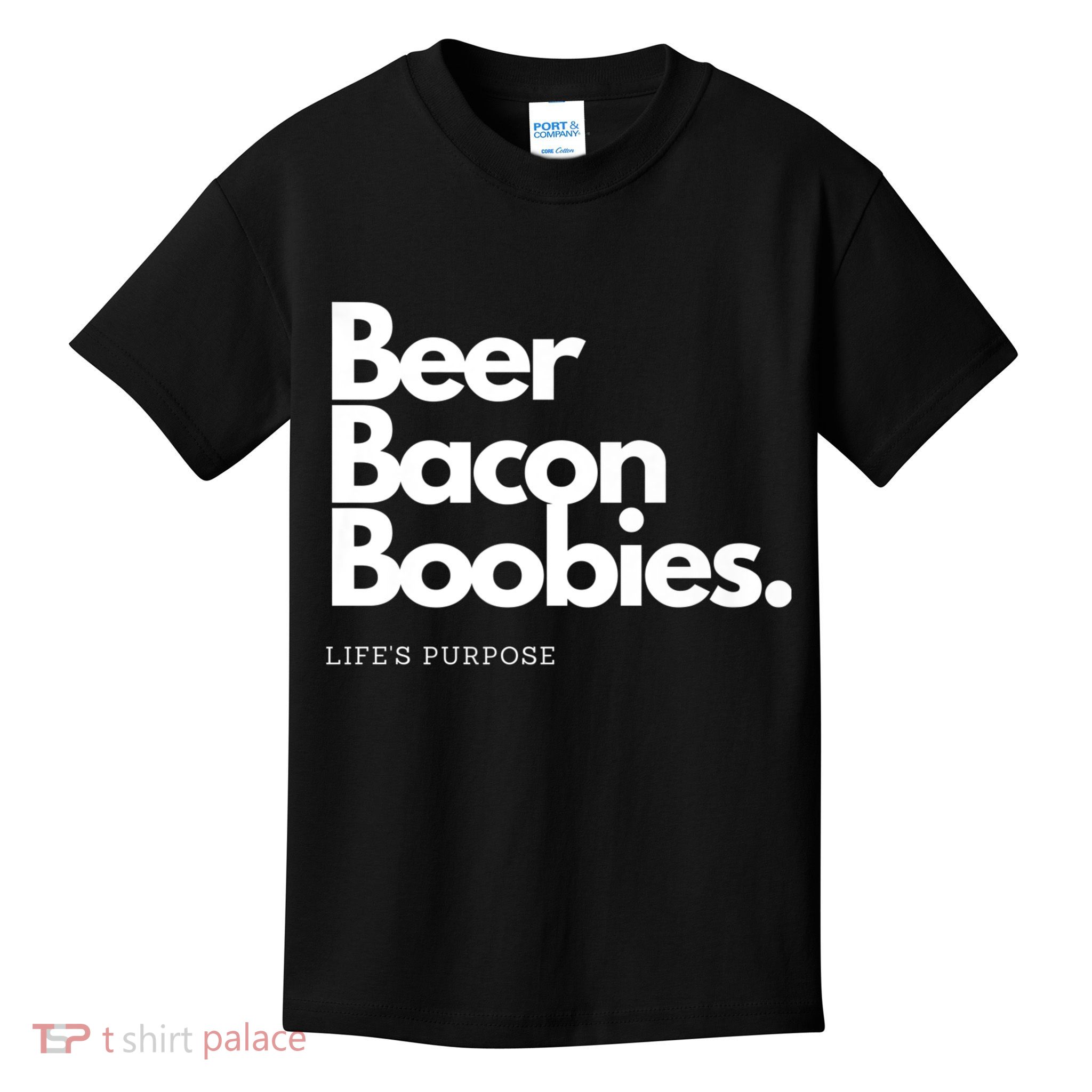 Beer Bacon Boobies Premium Kids T-Shirt