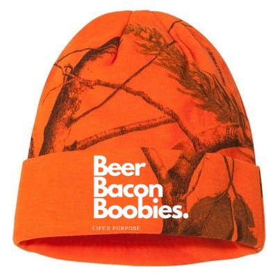 Beer Bacon Boobies Premium Kati Licensed 12" Camo Beanie