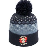 Beijing Biden The Baniff Cuffed Pom Beanie