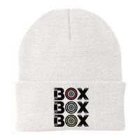 Box Box Box F1 Tyre Compound V2 Design Car Lover Knit Cap Winter Beanie