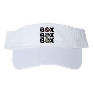 Box Box Box F1 Tyre Compound V2 Design Car Lover Valucap Bio-Washed Visor