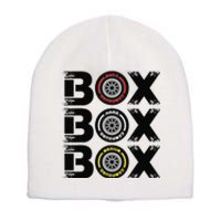 Box Box Box F1 Tyre Compound V2 Design Car Lover Short Acrylic Beanie