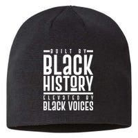 Built By Black History Elevated By Black Voices Sustainable Beanie
