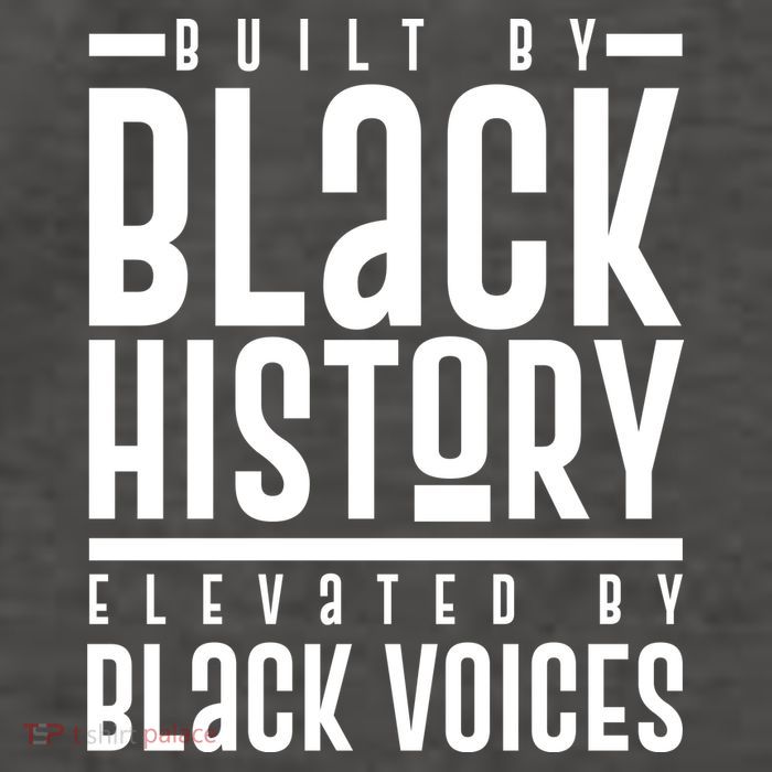 Built By Black History Elevated By Black Voices Vector Backpack