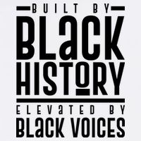 Built By Black History Elevated By Black Voices Garment-Dyed Sweatshirt