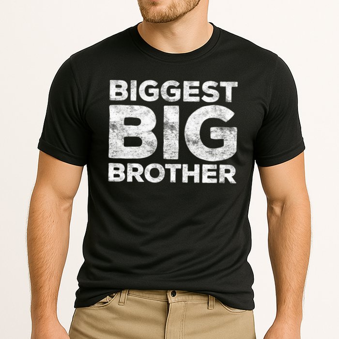 Biggest Big Brother Brother To Be Cooling Performance Crew T-Shirt