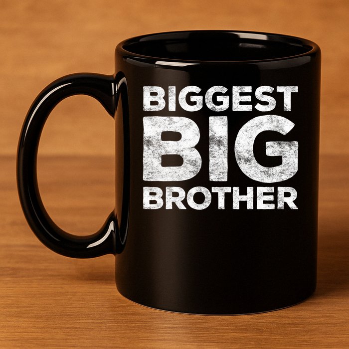 Biggest Big Brother Brother To Be 11oz C Handle Ceramic Mug