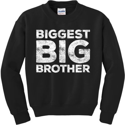 Biggest Big Brother Brother To Be Kids Sweatshirt
