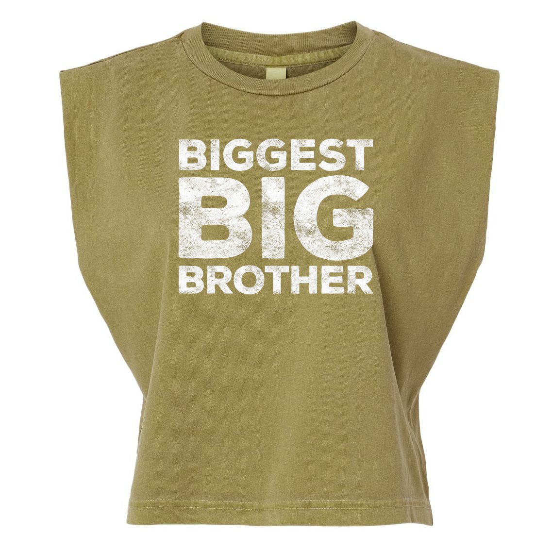 Biggest Big Brother Brother To Be Garment-Dyed Women's Muscle Tee