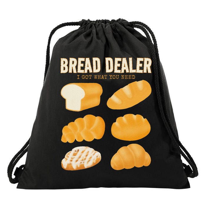 Bread Baker Bread Dealer Making Dough Baking Drawstring Bag