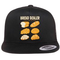 Bread Baker Bread Dealer Making Dough Baking Flatbill Hat