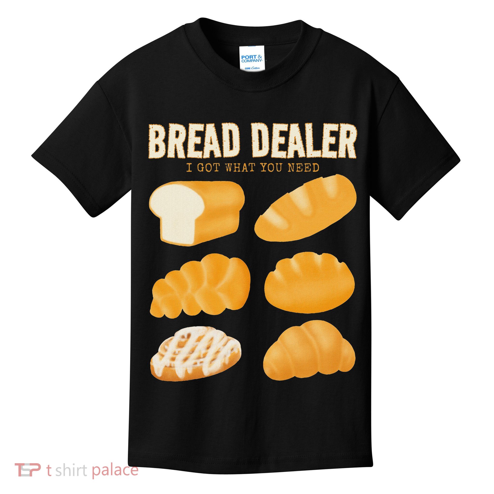 Bread Baker Bread Dealer Making Dough Baking Kids T-Shirt