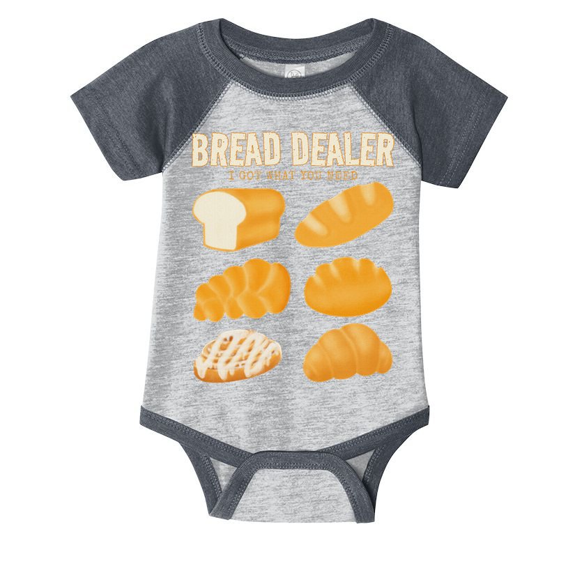 Bread Baker Bread Dealer Making Dough Baking Infant Baby Jersey Bodysuit