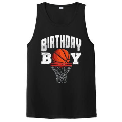 Basketball Birthday Boy Player Basketball Player Birthday PosiCharge Competitor Tank