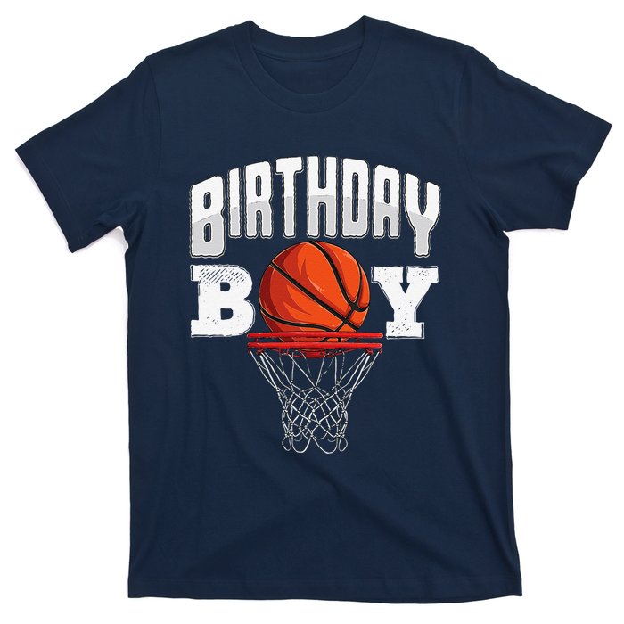 Basketball Birthday Boy Player Basketball Player Birthday T-Shirt