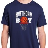 Basketball Birthday Boy Player Basketball Player Birthday Adult ChromaSoft Performance T-Shirt