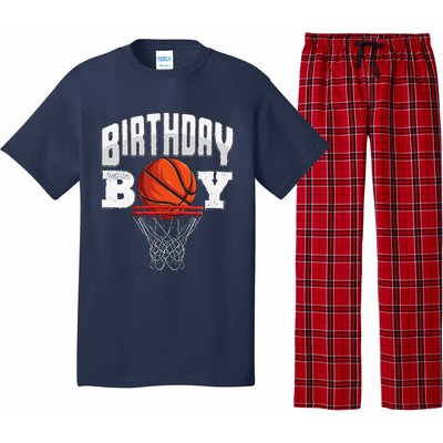 Basketball Birthday Boy Player Basketball Player Birthday Pajama Set