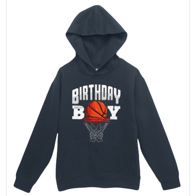 Basketball Birthday Boy Player Basketball Player Birthday Urban Pullover Hoodie