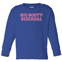 Big Booty Bisexual Lgbt Pride Month Toddler Long Sleeve Shirt