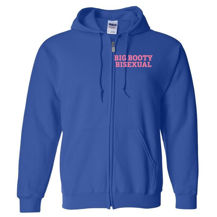 Big Booty Bisexual Lgbt Pride Month Full Zip Hoodie