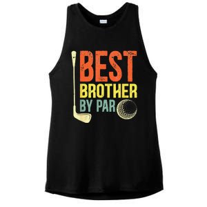 Best Brother By Par Father's Day Golf Gifts Grandpa Ladies PosiCharge Tri-Blend Wicking Tank