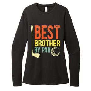 Best Brother By Par Father's Day Golf Gifts Grandpa Womens CVC Long Sleeve Shirt