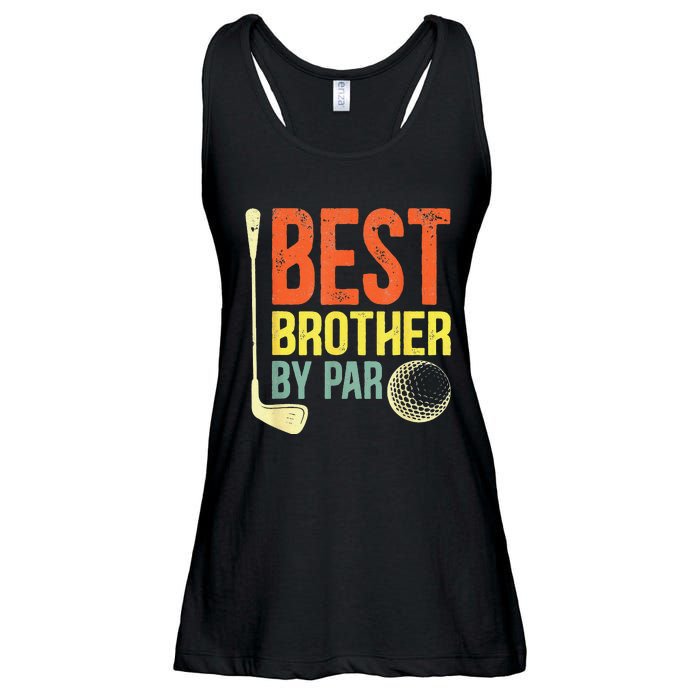 Best Brother By Par Father's Day Golf Gifts Grandpa Ladies Essential Flowy Tank