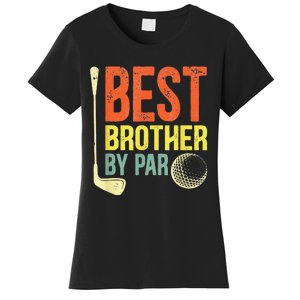 Best Brother By Par Father's Day Golf Gifts Grandpa Women's T-Shirt