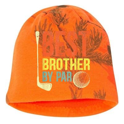 Best Brother By Par Father's Day Golf Gifts Grandpa Kati - Camo Knit Beanie