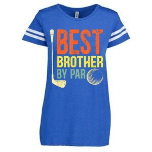 Best Brother By Par Father's Day Golf Gifts Grandpa Enza Ladies Jersey Football T-Shirt