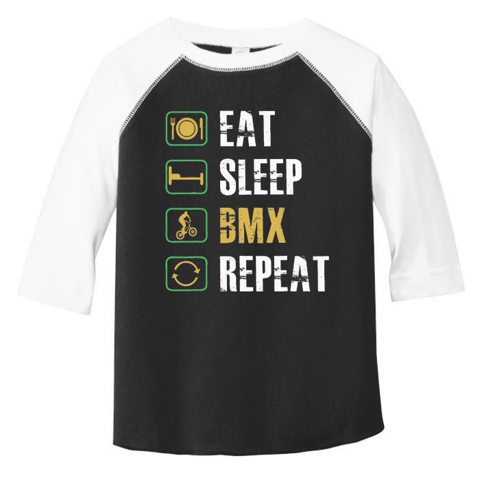 Bmx Bike Bicycle Motocross Racing Biker Rider Biking Cyclist Toddler Fine Jersey T-Shirt