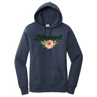 Blessed Beautiful Blessings Artwork Gift Women's Pullover Hoodie